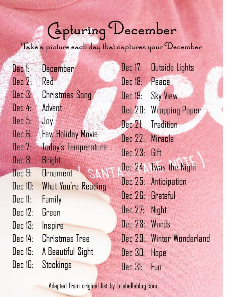 Capturing December